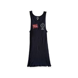 SEKS x Hanes Black Tank Large